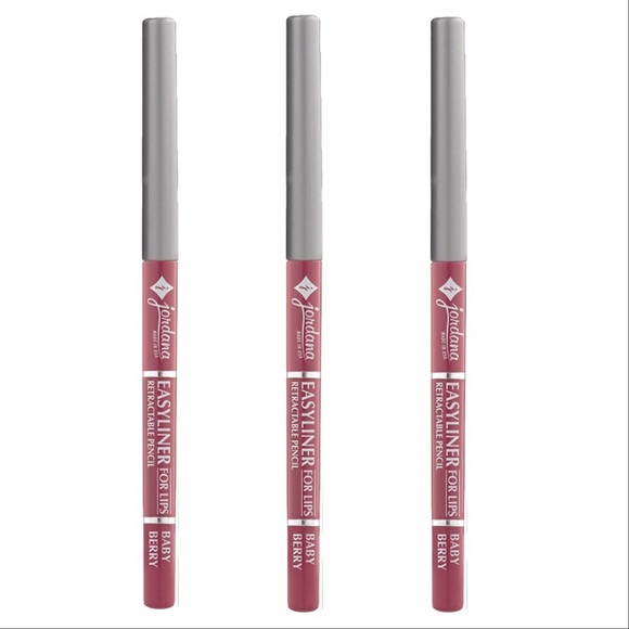 3 Pack JORDANA Easyliner For Lips Baby Berry - Picture 1 of 1
